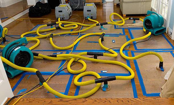 Professional Water Extraction technician working in Richfield, WI